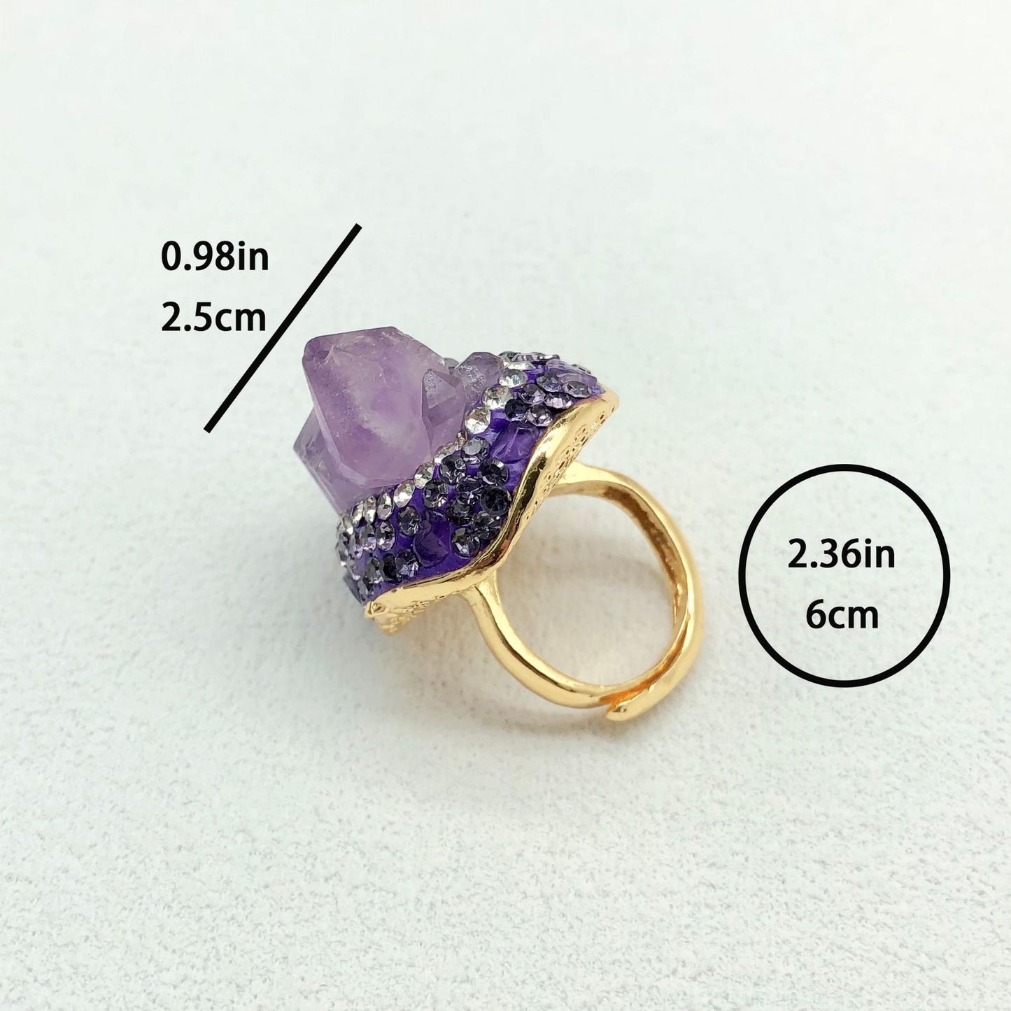 Amethyst ring
