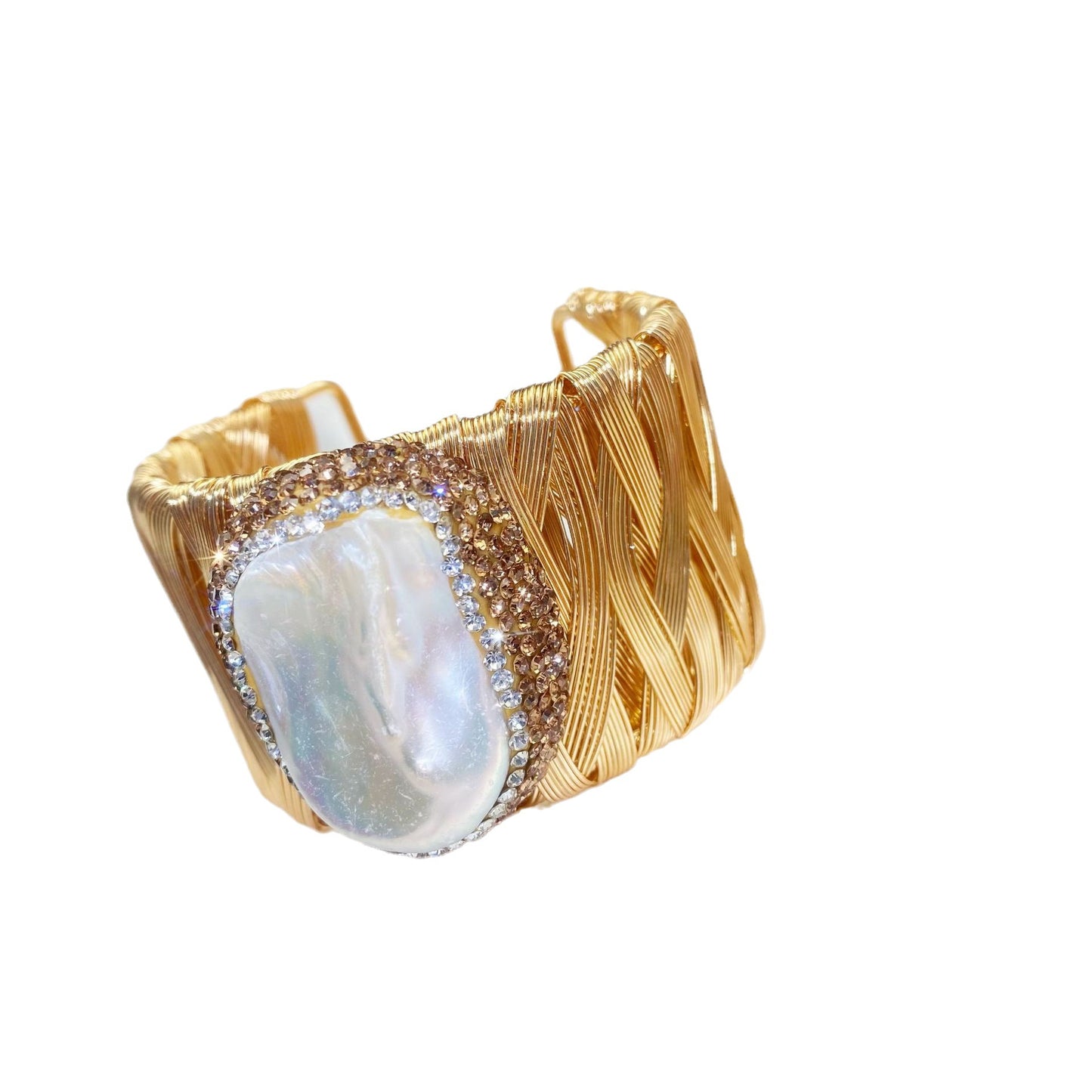 Natural baroque bracelet