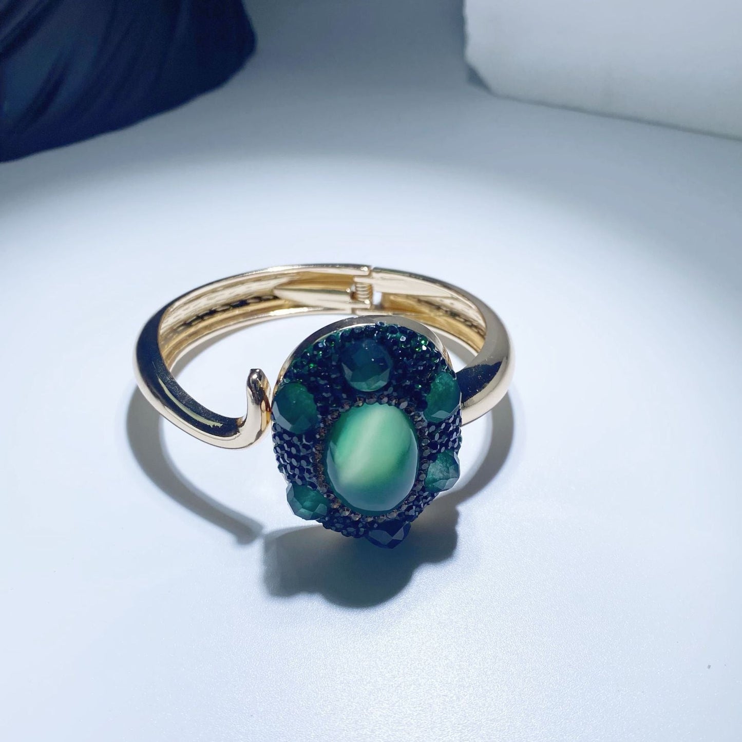 Malay jade atmospheric bracelet