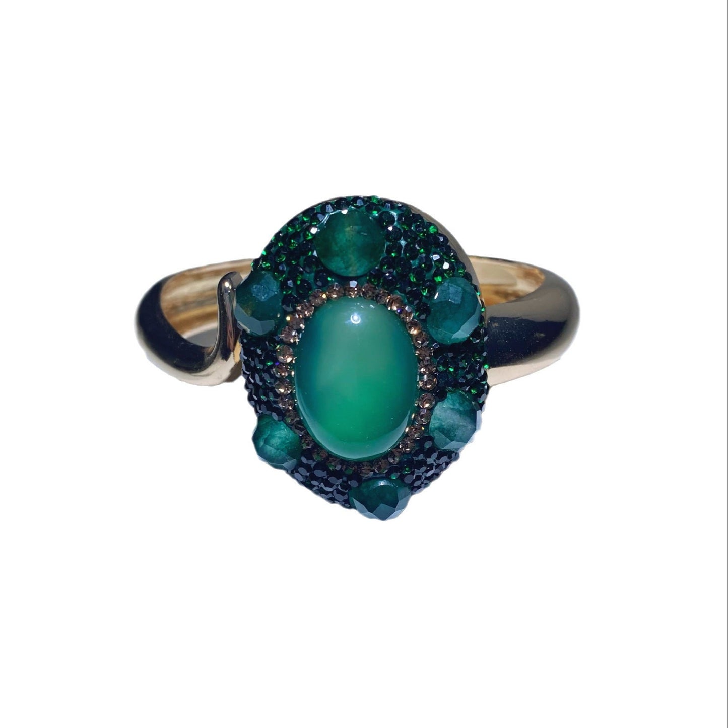 Malay jade atmospheric bracelet