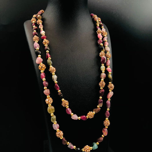 Vintage versatile jasper necklace